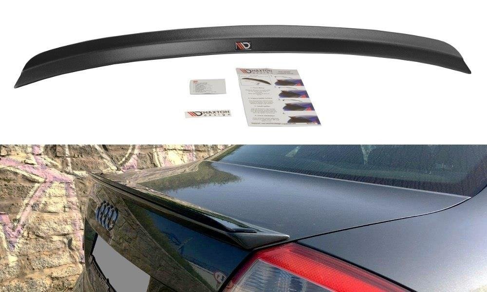 Heckspoiler Lippe Audi A4 S-Line B6 Limousine schwarz Hochglanz – Ansicht 2