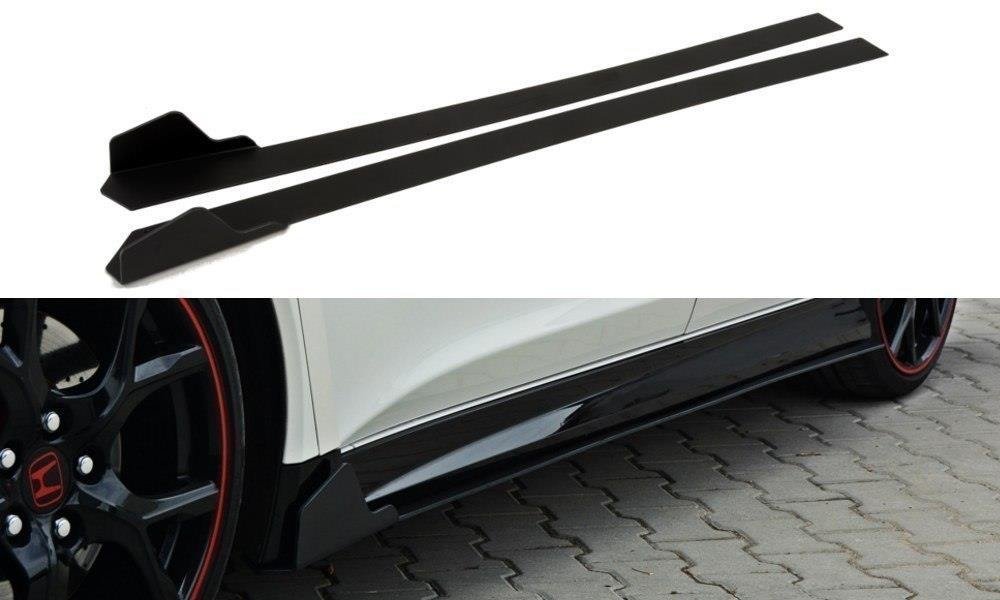 Racing Seitenschweller Ansatz HONDA CIVIC IX TYPE R – Ansicht 2
