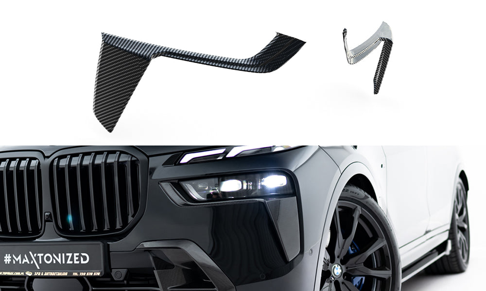 Prepreg Carbon Front Bumper Air Intakes  BMW X7 M-Paket G07 Facelift – Ansicht 2