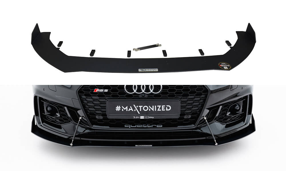 Sport Street+ Spoilerlippe Front Ansatz V.2 passend für Audi RS5  Coupe / Sportback F5 – Ansicht 2