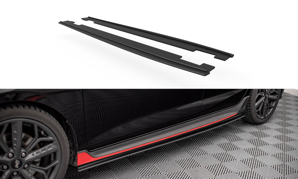 Street Pro Street+ Seitenschweller Leisten passend für Hyundai I20 N Mk3 – Ansicht 2