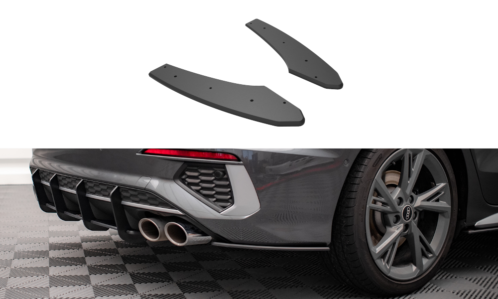 Street Pro Heck Ansatz Flaps Diffusor passend für Audi S3 Limousine 8Y – Ansicht 2