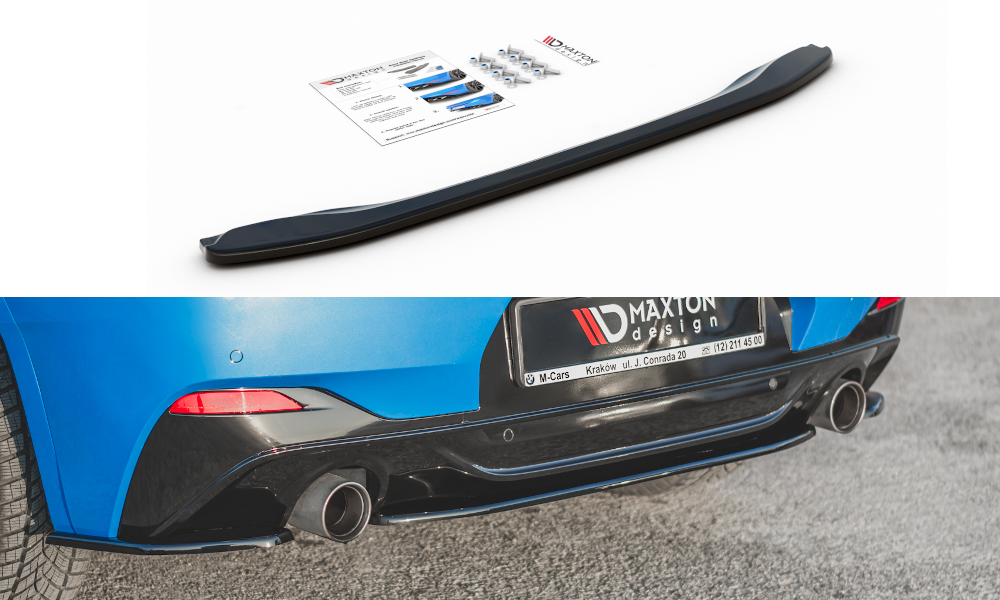 Heckansatz BMW X2 F39 M-Paket schwarz Hochglanz – Ansicht 2