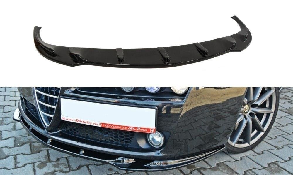 Street+ Spoilerlippe Front Ansatz passend für v.1 ALFA ROMEO 159 schwarz Hochglanz – Ansicht 2