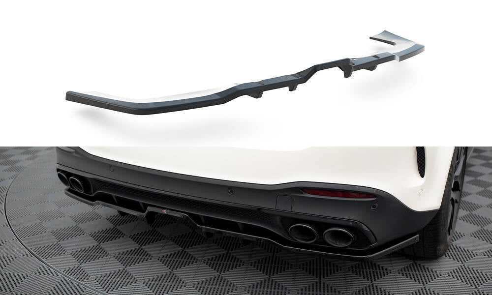 Street+ Mittlerer Diffusor RACE passend für Mercedes-AMG GLE 53 / 63 W167 / W167 Facelift schwarz Hochglanz – Ansicht 2