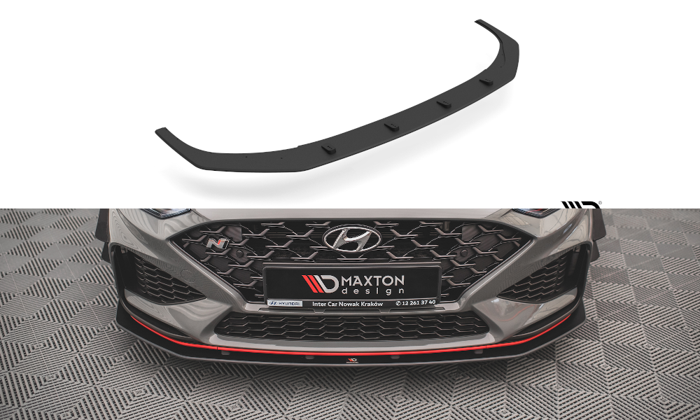Street Pro Street+ Spoilerlippe Front Ansatz passend für Hyundai I30 N Hatchback/Fastback Mk3 Facelift – Ansicht 2