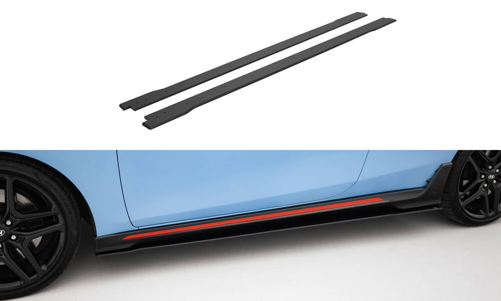 Street Pro Street+ Seitenschweller Leisten passend für Hyundai Veloster N Mk2 – Ansicht 2