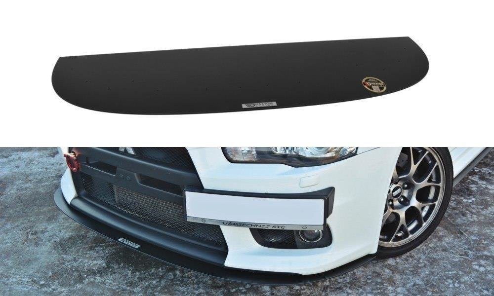 Racing Street+ Spoilerlippe Front Ansatz V.3 passend für Mitsubishi Lancer Evo X – Ansicht 2