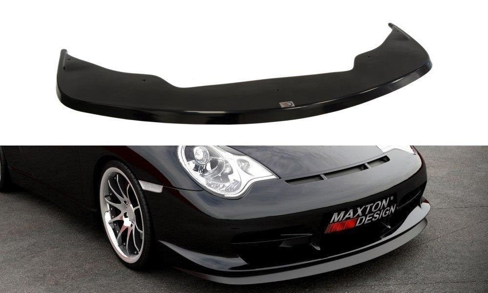 Street+ Spoilerlippe Front Ansatz passend für PORSCHE 911 GT3 (996) schwarz Hochglanz – Ansicht 2