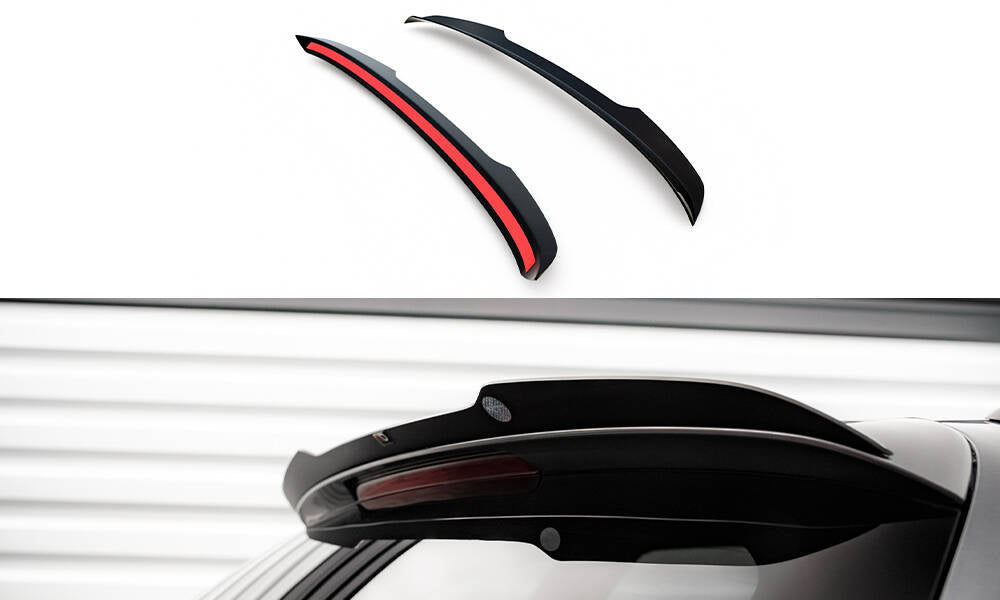 Heckspoiler Lippe Audi A4 S-Line / S4 Avant B8 Facelift schwarz Hochglanz – Ansicht 2