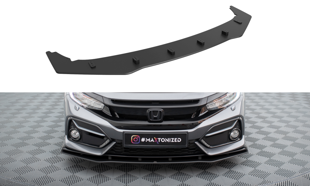Street Pro Street+ Spoilerlippe Front Ansatz passend für Honda Civic Sport Mk 10 – Ansicht 2