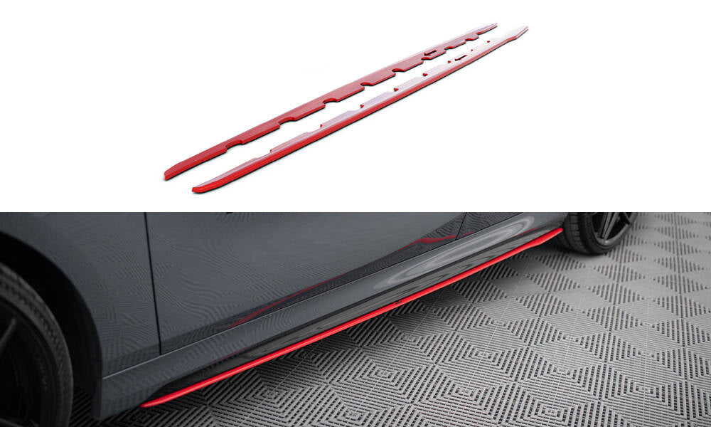Street+ Seitenschweller Leisten V.2 passend für BMW 1er M-Paket /  M135i / 128ti – Ansicht 2