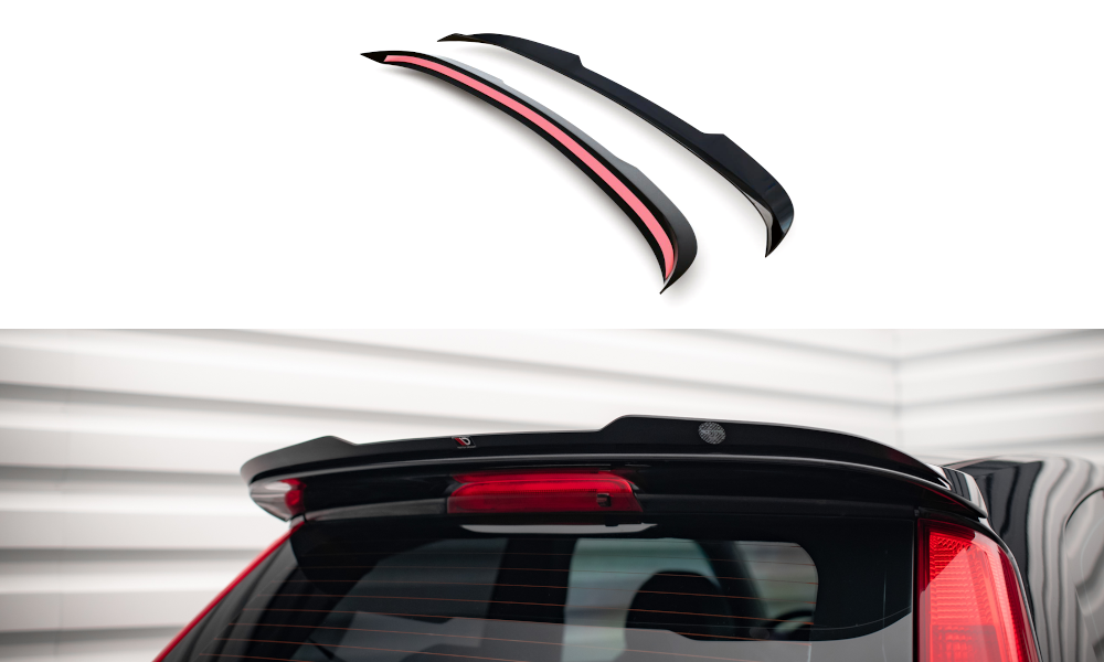 Heckspoiler Lippe V.2 Ford Fiesta ST Mk6 schwarz Hochglanz – Ansicht 2