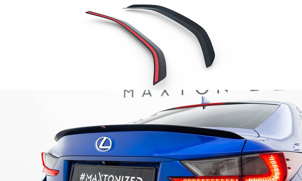 Heckspoiler Lippe Lexus RC Mk1  schwarz Hochglanz – Ansicht 2