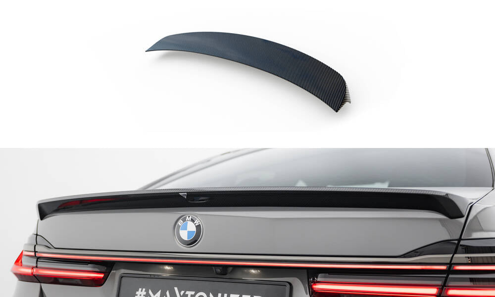 Prepreg Carbon Fiber Heckklappenspoiler BMW 7 G11 / G11 Facelift – Ansicht 2