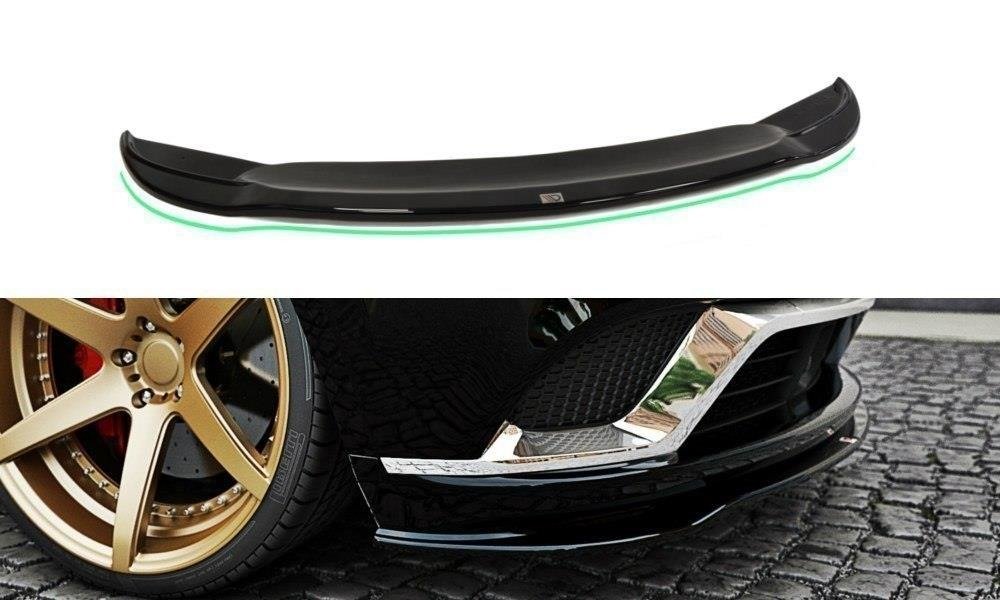 Street+ Spoilerlippe Front Ansatz passend für Jeep Grand Cherokee WK2 Summit Facelift schwarz Hochglanz – Ansicht 2