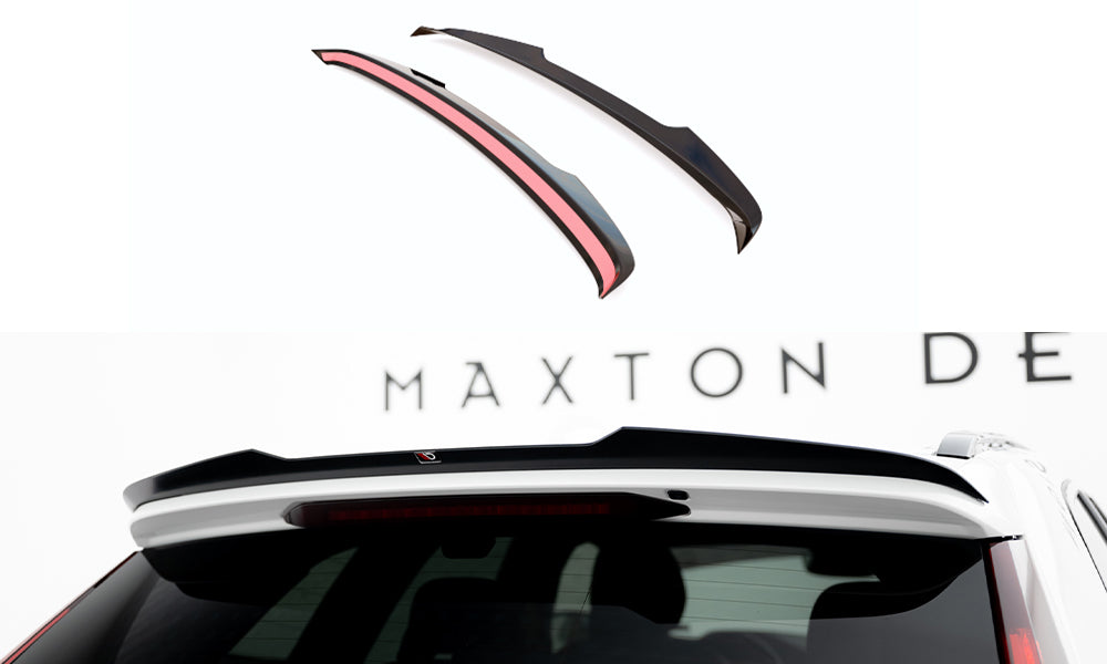 Heckspoiler Lippe Volvo XC60 Mk2 R-Design schwarz Hochglanz – Ansicht 2