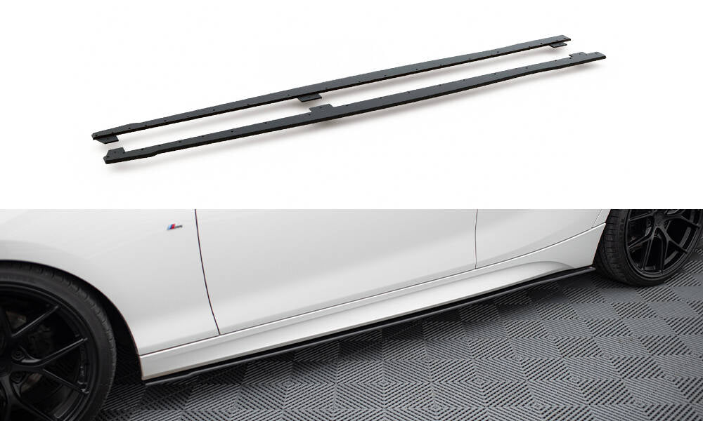 Street Pro Street+ Seitenschweller Leisten V.2 passend für BMW 1er F20 M135i / M140i / M-Paket – Ansicht 2