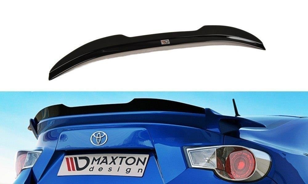Heckspoiler Lippe Subaru BRZ Mk1 / Mk1 Facelift / Toyota GT86 Mk1 / Mk1 Facelift schwarz Hochglanz – Ansicht 2