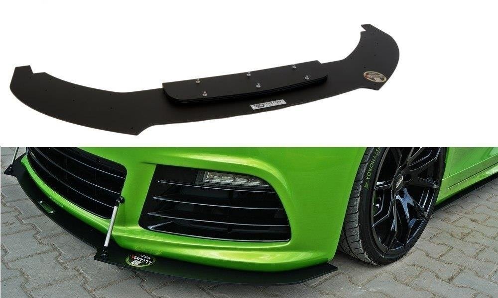 Racing Street+ Spoilerlippe Front Ansatz passend für VW SCIROCCO R – Ansicht 2