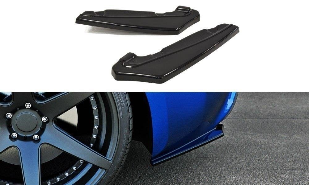 Heck Ansatz Flaps Diffusor passend für TOYOTA GT86 schwarz Hochglanz – Ansicht 2
