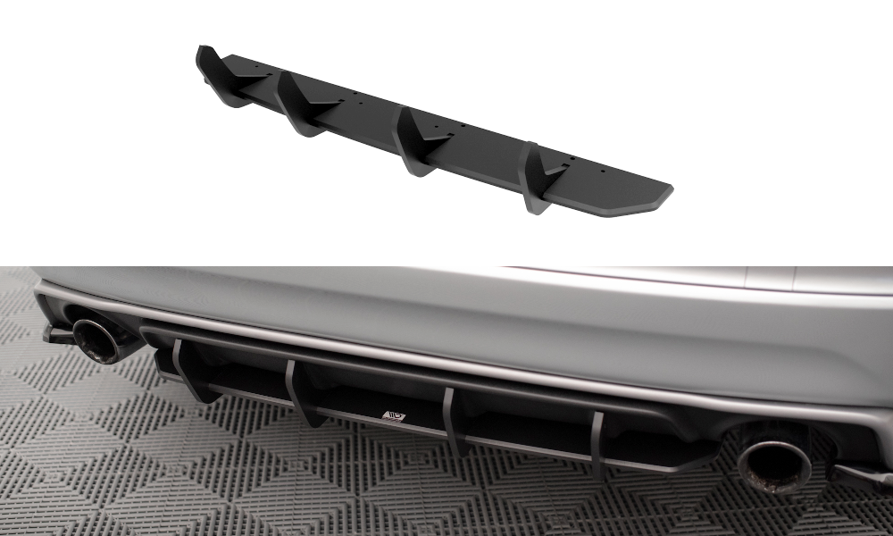 Street Pro Heckschürze passend für Volvo XC60 R-Design Mk1 Facelift – Ansicht 2