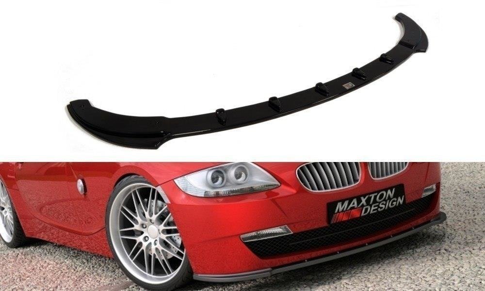 Street+ Spoilerlippe Front Ansatz passend für BMW Z4 E85 / E86 Facelift schwarz Hochglanz – Ansicht 2