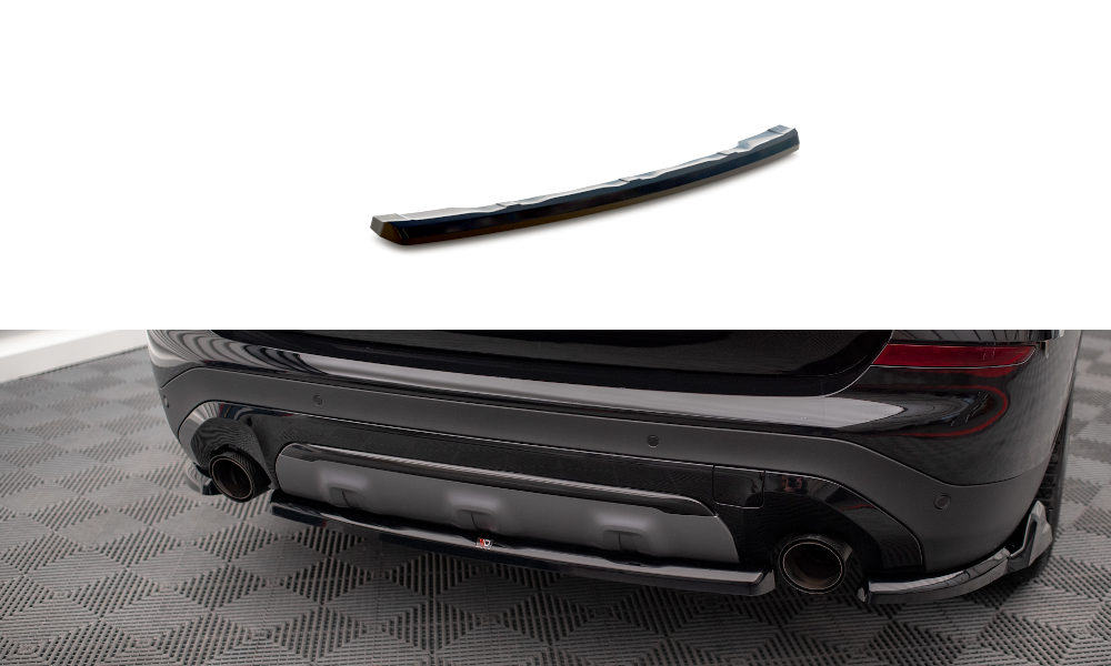 Heckansatz BMW X3 G01 schwarz Hochglanz – Ansicht 2