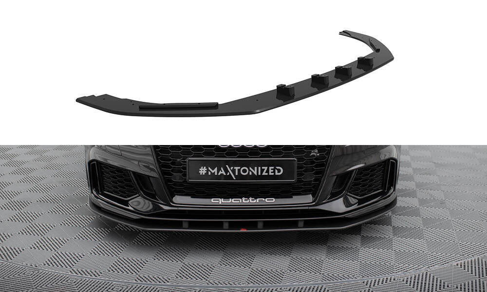 Street Pro Street+ Spoilerlippe Front Ansatz passend für Audi RS3 Limousine 8V Facelift – Ansicht 2