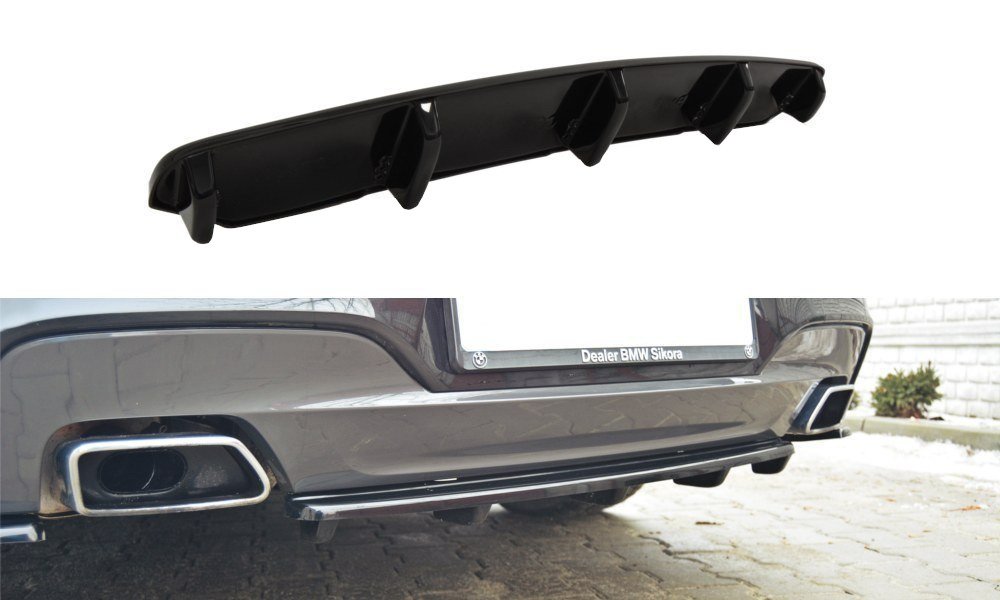 Heckansatz BMW 6er Gran Coupé M Paket DTM LOOK schwarz Hochglanz – Ansicht 2