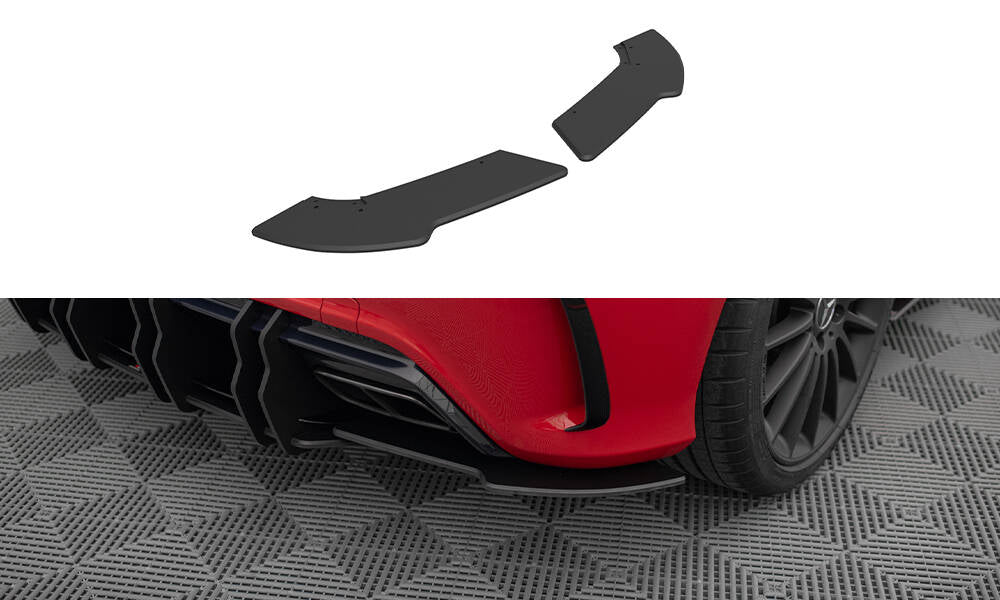 Street Pro Heck Ansatz Flaps Diffusor passend für Mercedes-Benz A 45 AMG W176 Facelift – Ansicht 2