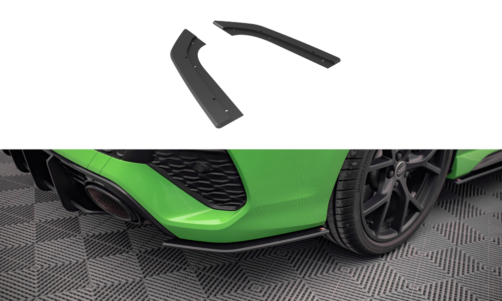 Street Pro Heck Ansatz Flaps Diffusor passend für Audi RS3 Limousine 8Y – Ansicht 2