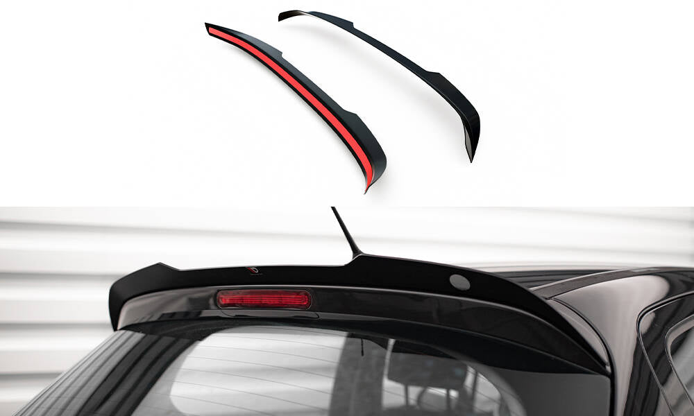 Heckspoiler Lippe Peugeot 207 Sport schwarz Hochglanz – Ansicht 2