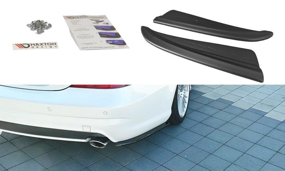 Heck Ansatz Flaps Diffusor passend für Mercedes CLS C219 55AMG schwarz Hochglanz – Ansicht 2