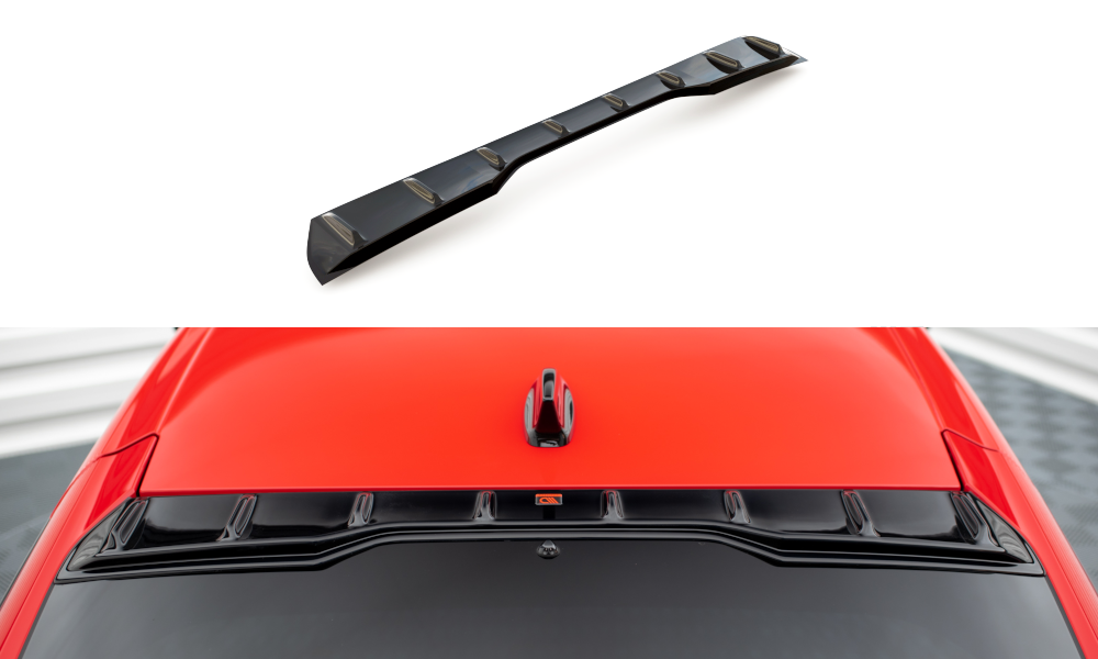 Heckscheiben Spoiler passend für Honda Civic Type-R Mk 11 schwarz Hochglanz – Ansicht 2