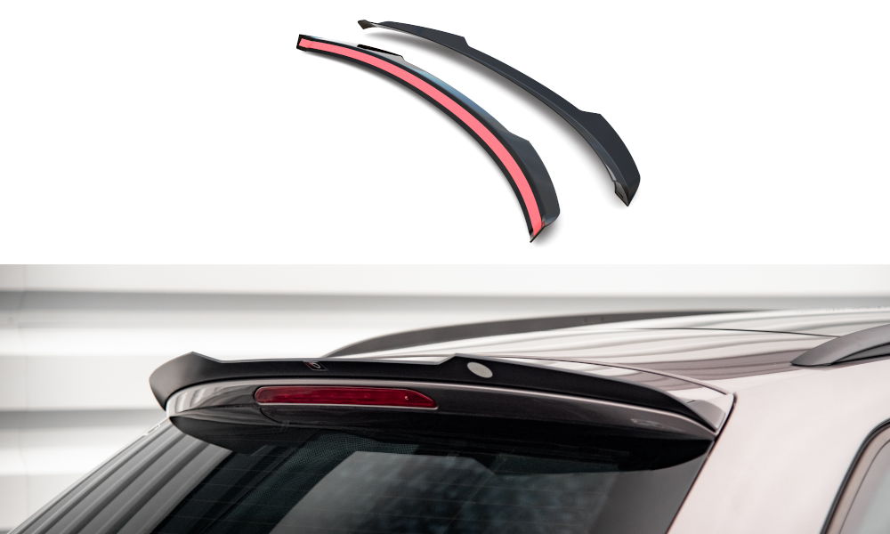 Heckspoiler Lippe Seat Leon FR Sportstourer Mk3 schwarz Hochglanz – Ansicht 2