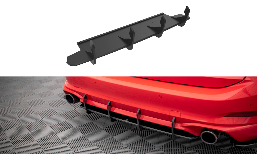 Street Pro Heckschürze passend für Ford Focus Kombi ST Mk4 – Ansicht 2