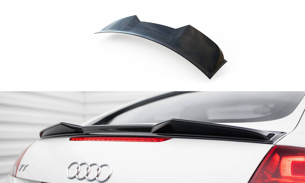 Heckspoiler Lippe 3D Audi TT 8J schwarz Hochglanz – Ansicht 2