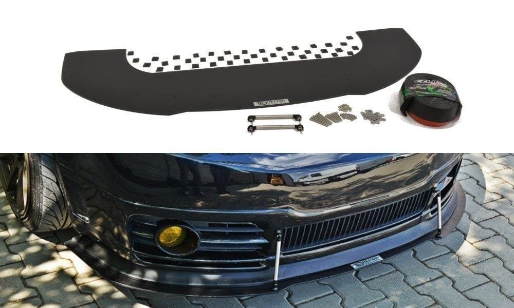 Sport Street+ Spoilerlippe Front Ansatz passend für Skoda Fabia RS Mk1 – Ansicht 2