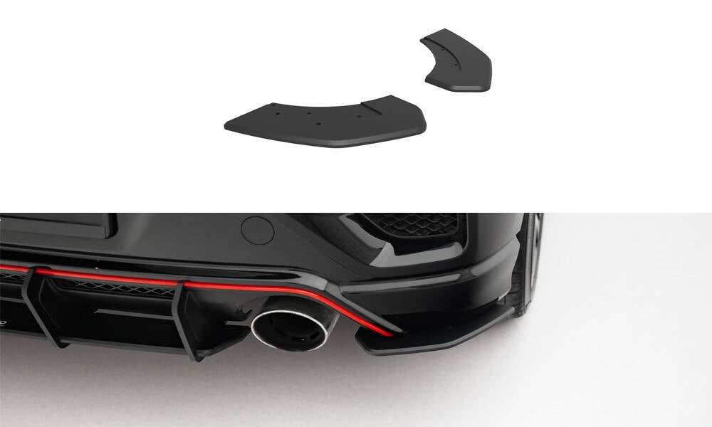 Street Pro Heck Ansatz Flaps Diffusor passend für Hyundai Veloster N Mk2 – Ansicht 2