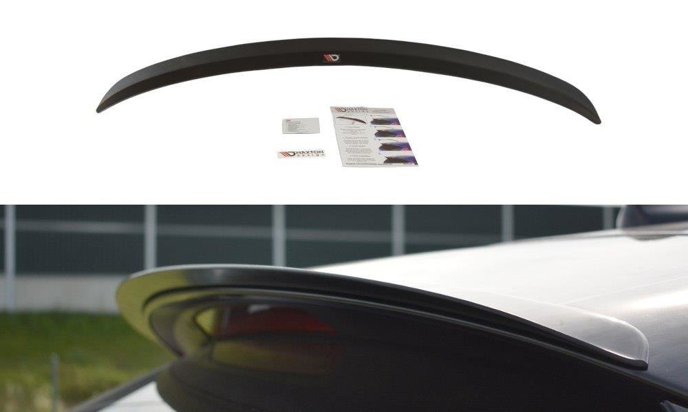Heckspoiler Lippe Alfa Romeo Stelvio Mk1 schwarz Hochglanz – Ansicht 2