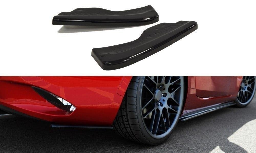 Heck Ansatz Flaps Diffusor passend für Mazda MX-5 ND (Mk4) schwarz Hochglanz – Ansicht 2