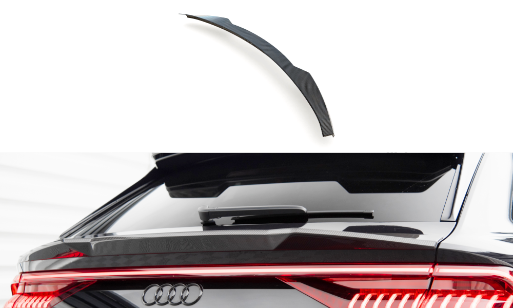 Prepreg Carbon Fiber Heckklappenspoiler (Niedriger) Audi RSQ8 Mk1 Facelift – Ansicht 2