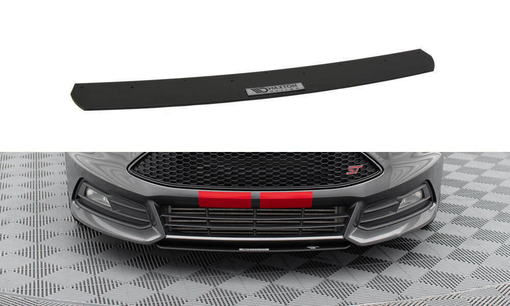 Sport Street+ Spoilerlippe Front Ansatz V.3 passend für Ford Focus ST Mk3 FL – Ansicht 2