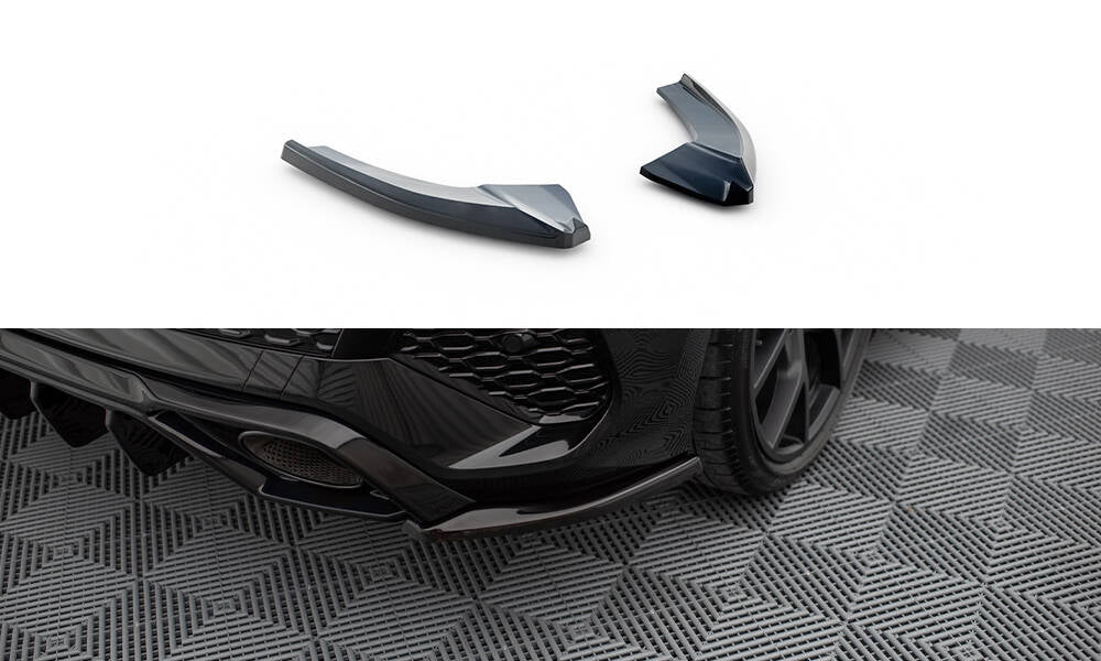 Heck Ansatz Flaps Diffusor V.2 passend für Audi RS3 Sportback 8Y schwarz Hochglanz – Ansicht 2