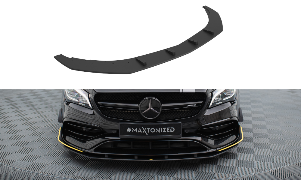 Street Pro Street+ Spoilerlippe Front Ansatz passend für Mercedes-AMG CLA 45 Aero C117 Facelift – Ansicht 2