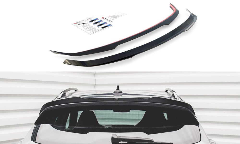 Heckspoiler Lippe Cupra Formentor Mk1 / Mk1 Facelift schwarz Hochglanz – Ansicht 2