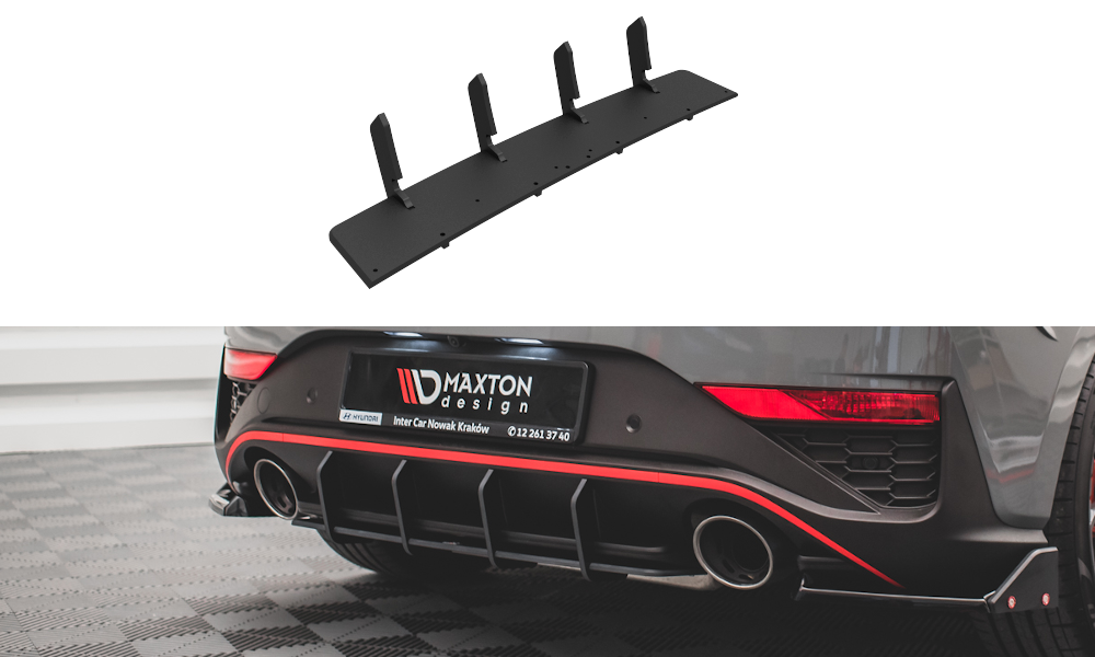 Street Pro Heckschürze passend für Hyundai I30 N Hatchback Mk3 Facelift – Ansicht 2
