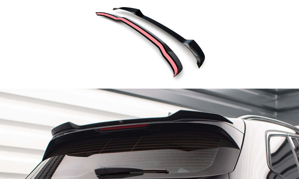Heckspoiler Lippe BMW X3 G01 schwarz Hochglanz – Ansicht 2