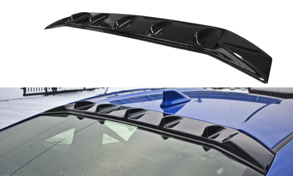 Heckscheiben Spoiler passend für Toyota GT86 Facelift / Subaru BRZ Mk1 Facelift schwarz Hochglanz – Ansicht 2